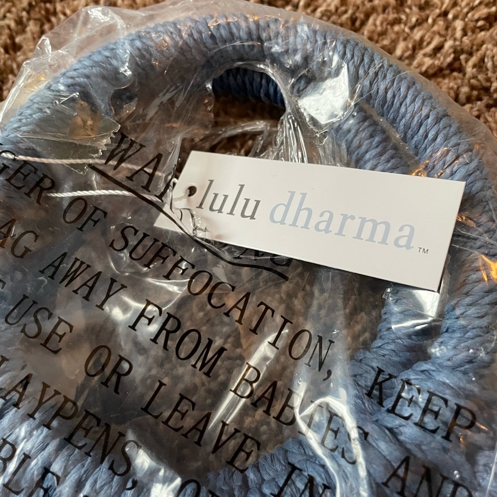 Lulu Dharma Half Moon Woven Tote - Picture 5 of 10